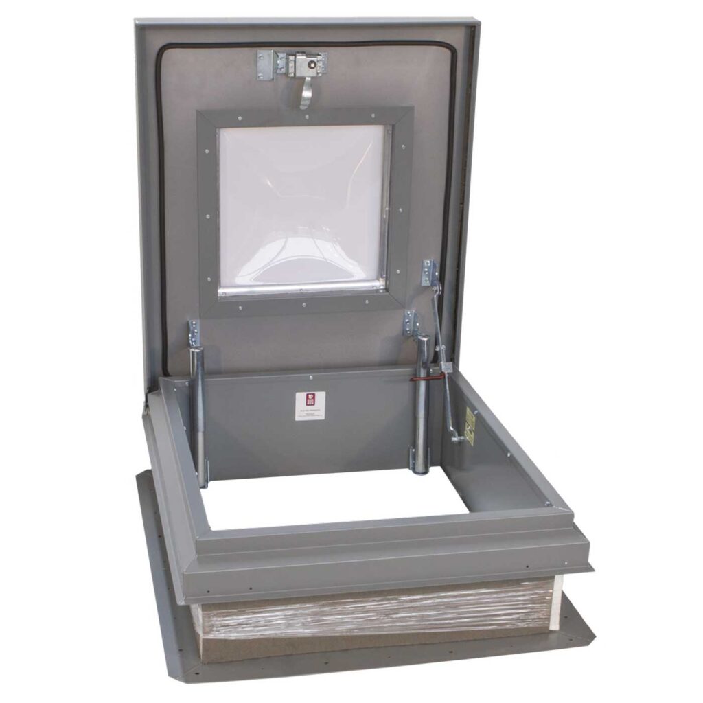 Rhuv Domed Roof Hatch Dur Red Products Open