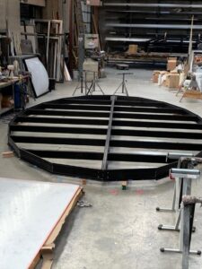 Round Frame In Production